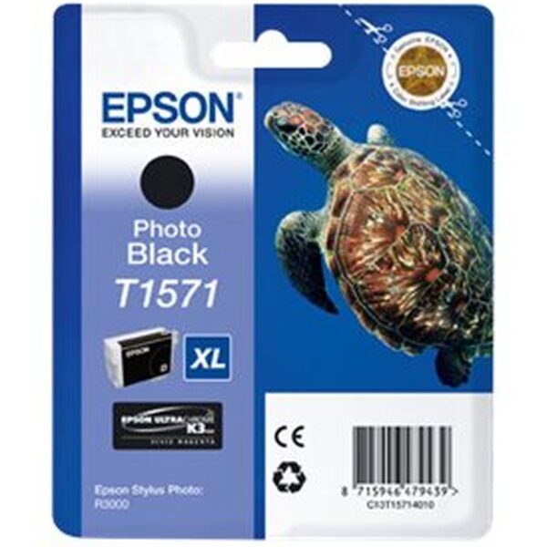 Epson inktpatroon T1571 Photo black
