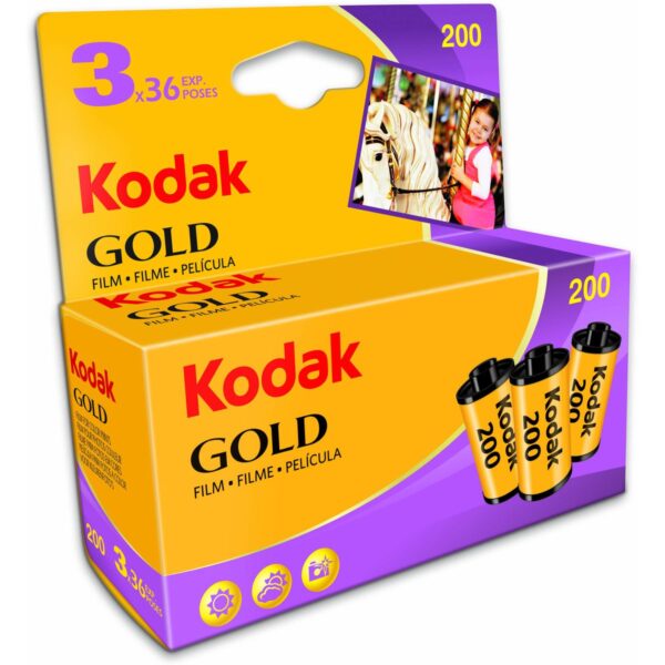 Kodak GOLD 200 GB 135-36 3 pak prijs per film