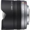 Panasonic 8mm f3.5 Lumix G Fisheye Zwart