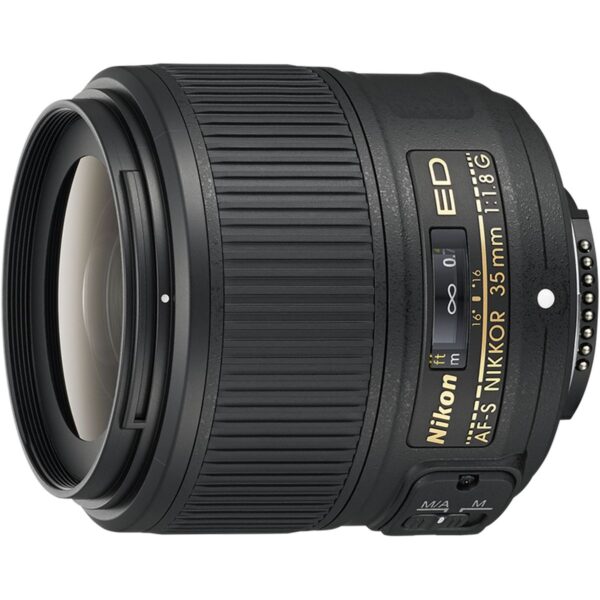 Nikon 35mm f1.8 AF-S G ED beschadigde doos