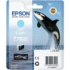 Epson Inktpatroon T7605   Cyaan high capacity clair 25,9ml