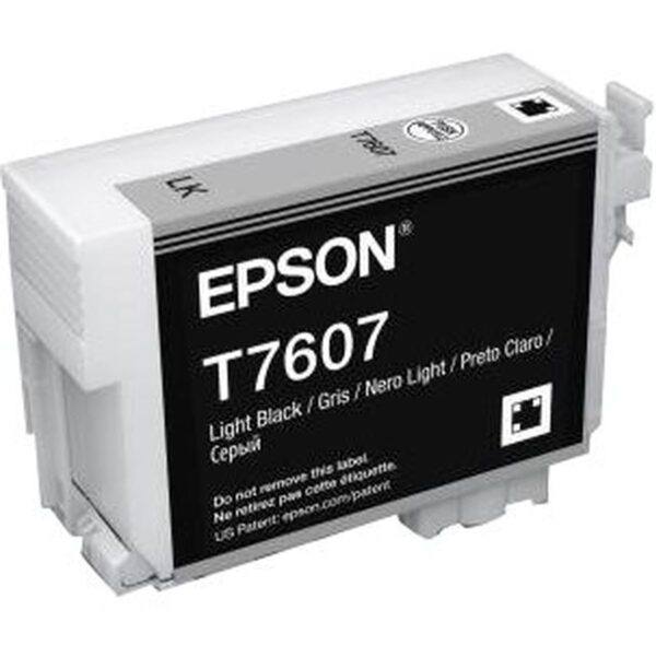 Epson Inktpatroon T7607  Licht Zwart high capacity 25,9ml