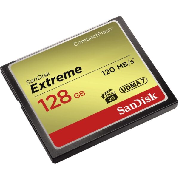 SanDisk CF 128GB Extreme 120MB/s 85MB write UDMA 7