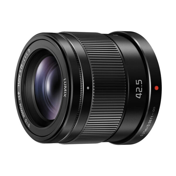 Panasonic 42.5mm f1.7 Lumix G Zwart-28134