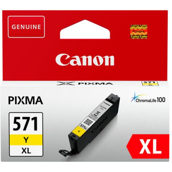 Canon CLI-571XL Y Yellow cartridge