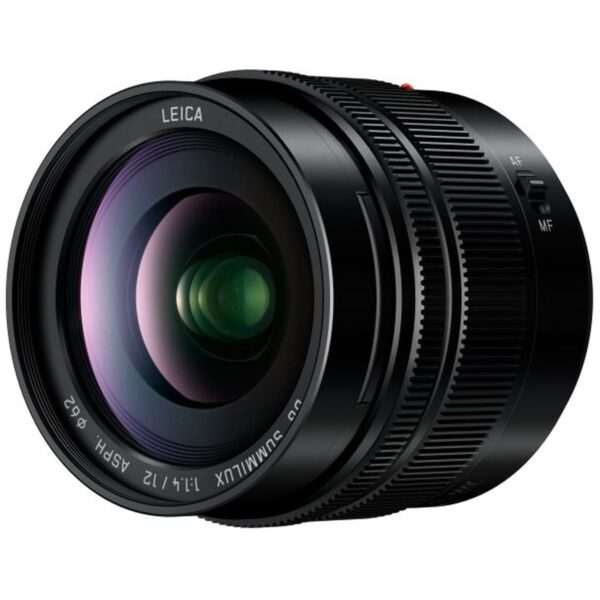 Panasonic 12mm f1.4 Leica DG Summilux  Asph Zwart