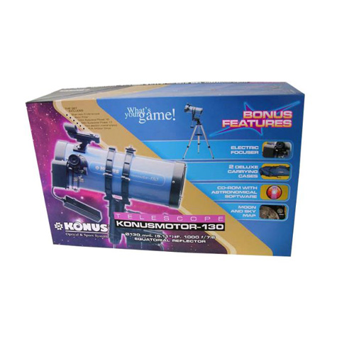 Konus Spiegeltelescoop Konusmotor-130 130/1000