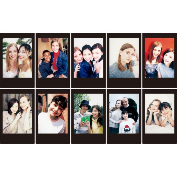 Fuji Instax Mini Colorfilm Black Frame Enkel pak