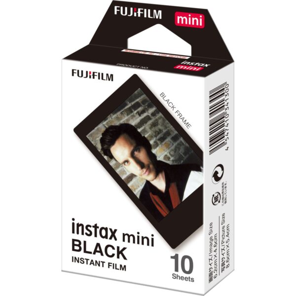 Fuji Instax Mini Colorfilm Black Frame Enkel pak