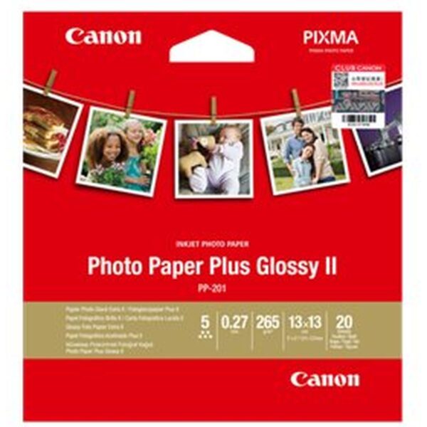 Canon PP-201 Glans, 260gr 13x13 cm 20 vel