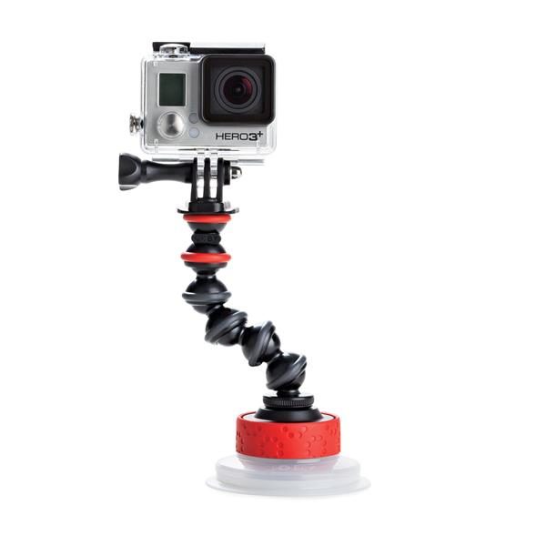 Joby Gorillapod Suction Cup & GorillaPod Arm Black/Red - Afbeelding 5