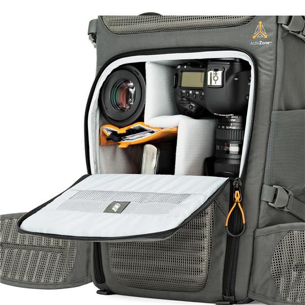 Lowepro Flipside Trek BP 450 AW Grey/Dark Green - Afbeelding 4