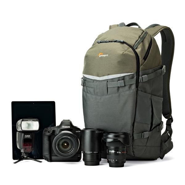 Lowepro Flipside Trek BP 450 AW Grey/Dark Green - Afbeelding 6