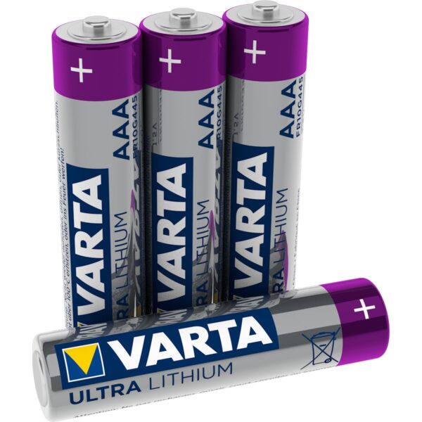 Varta 2400 Lithium AAA NR.6103 4-Pak