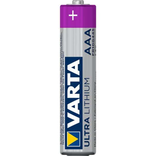 Varta 2400 Lithium AAA NR.6103 4-Pak