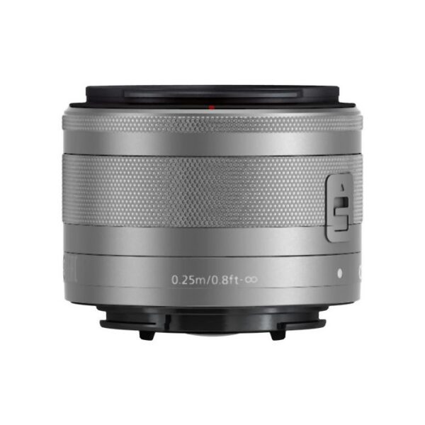 Canon 15-45mm f/3.5-6.3 EF-M IS STM Silver - Afbeelding 3