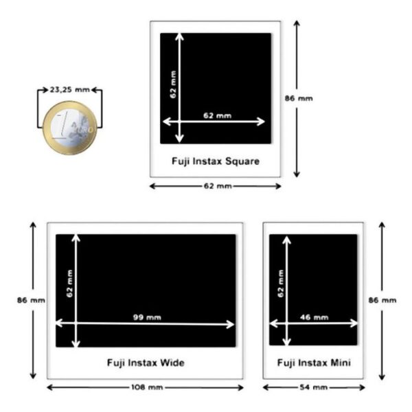 Fuji Instax Mini Colorfilm Glossy Enkel pak - Afbeelding 2