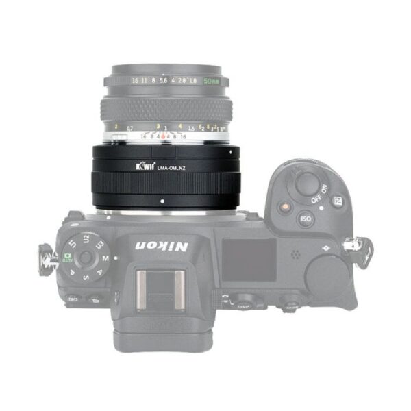 Kiwi Lens Mount Adapter Olympus OM- Nikon Z - Afbeelding 4