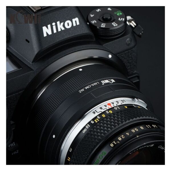 Kiwi Lens Mount Adapter Olympus OM- Nikon Z - Afbeelding 5