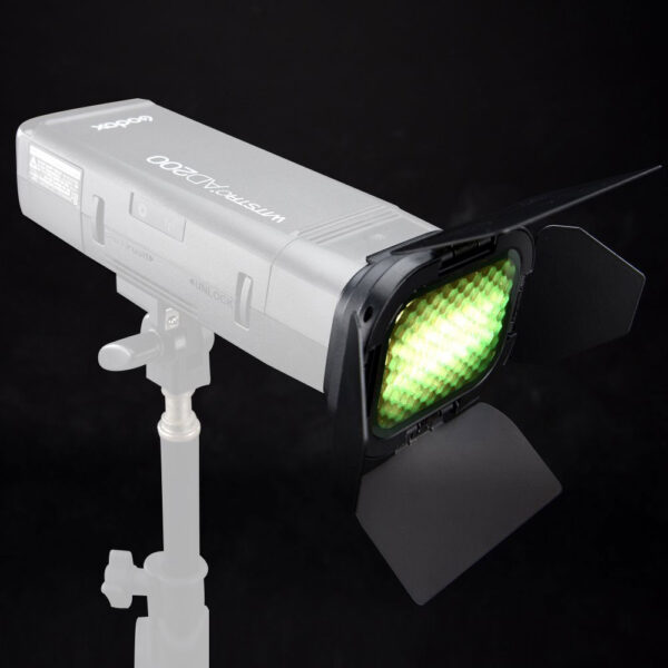 Godox barndoor kit AD200 - Afbeelding 4