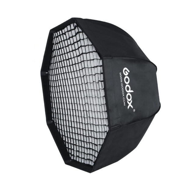 Godox Paraplu Softbox Bowens 120cm met Grid - Afbeelding 3