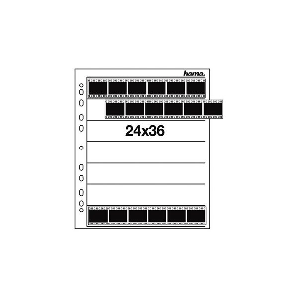 Hama Negatief bladen Polyproylene 7 strips X 6 negatieven 24x36mm - Afbeelding 7