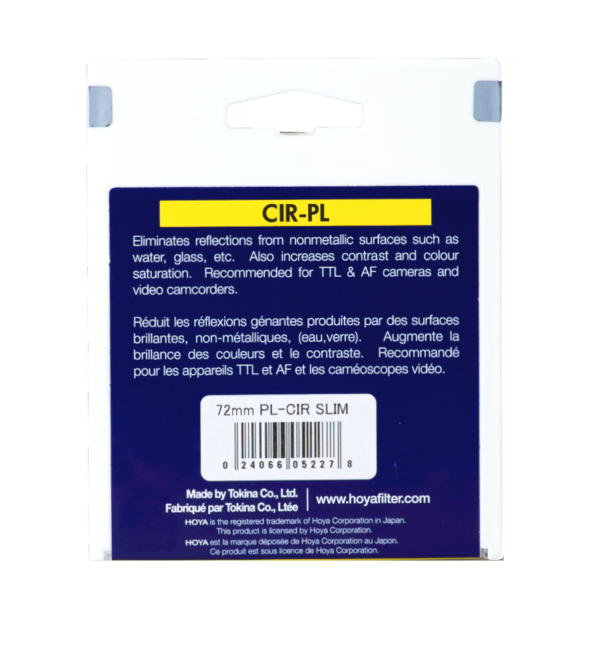 Hoya HO-CPLS43 43mm, Pola circulair slim (PHL) - Afbeelding 4