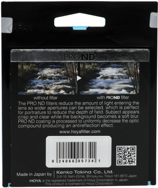 Hoya ND1000 Pro 52mm - Afbeelding 3