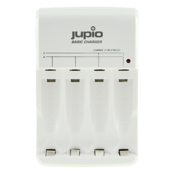 Jupio Basic Charger / basis AA en AAA batterijlader met USB uitgang