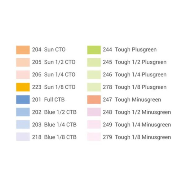 Godox Color Gels 16pcs - Afbeelding 3