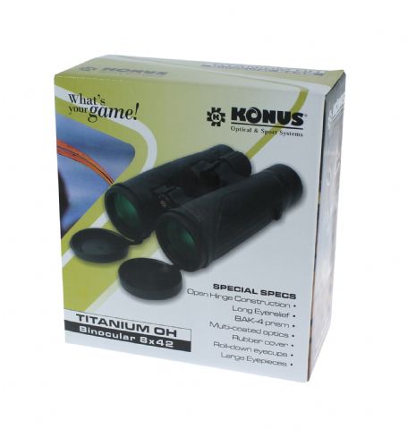 Konus Verrekijker Titanium Evo OH 8x42 WP - Afbeelding 6