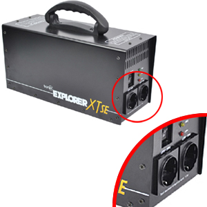 Tronix Generator Explorer XT-SE 2400Ws Incl. tas - Afbeelding 3