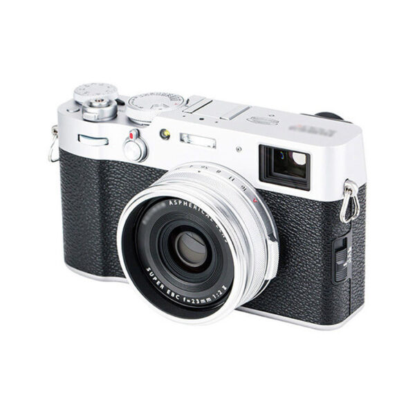 JJC LH-JX100VII Lens hood silver LH-X100 / AR-X100 adap.ring - Afbeelding 4