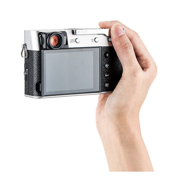JJC TA-X100V Thumbs Up Grip silver for X-100V/X-100F/X-E3 - Afbeelding 3