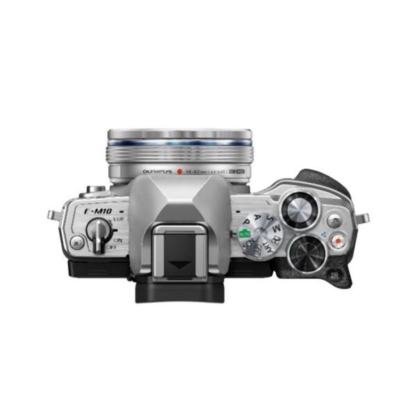 Olympus E-M10 IV Silver + ED 14-42mm F3.5-5.6 EZ Silver - Afbeelding 4