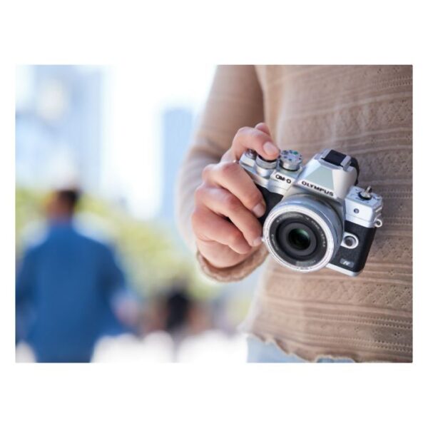 Olympus E-M10 IV Silver + ED 14-42mm F3.5-5.6 EZ Silver - Afbeelding 6