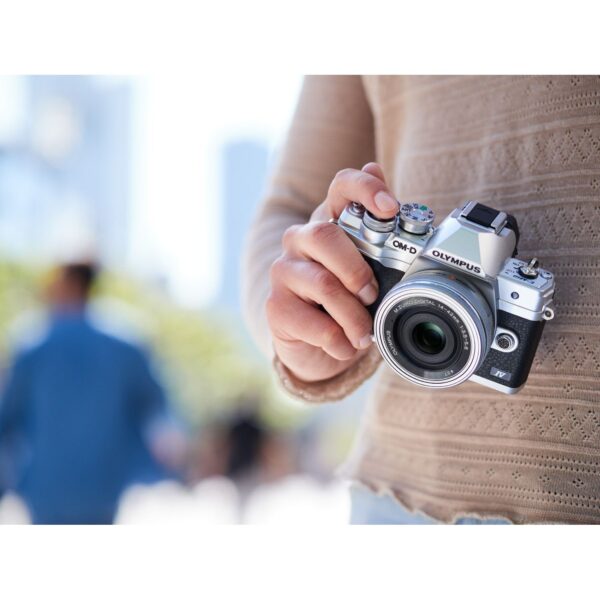 Olympus E-M10 IV Silver Body - Afbeelding 5