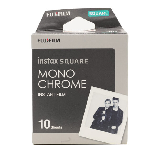 Fuji Instax Square Film Monochrome Enkelpak Zwart Wit - Afbeelding 4