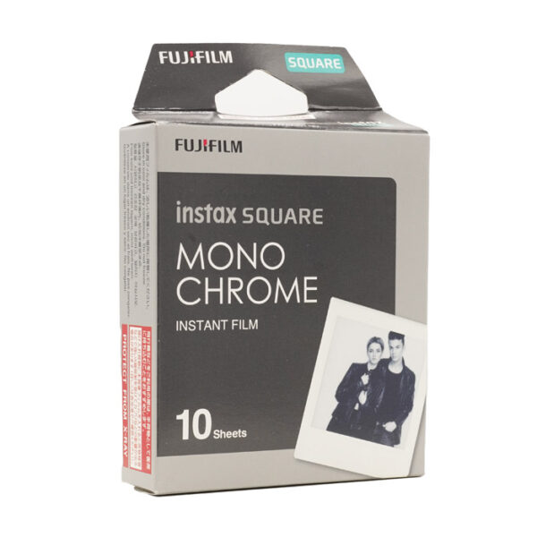 Fuji Instax Square Film Monochrome Enkelpak Zwart Wit - Afbeelding 3