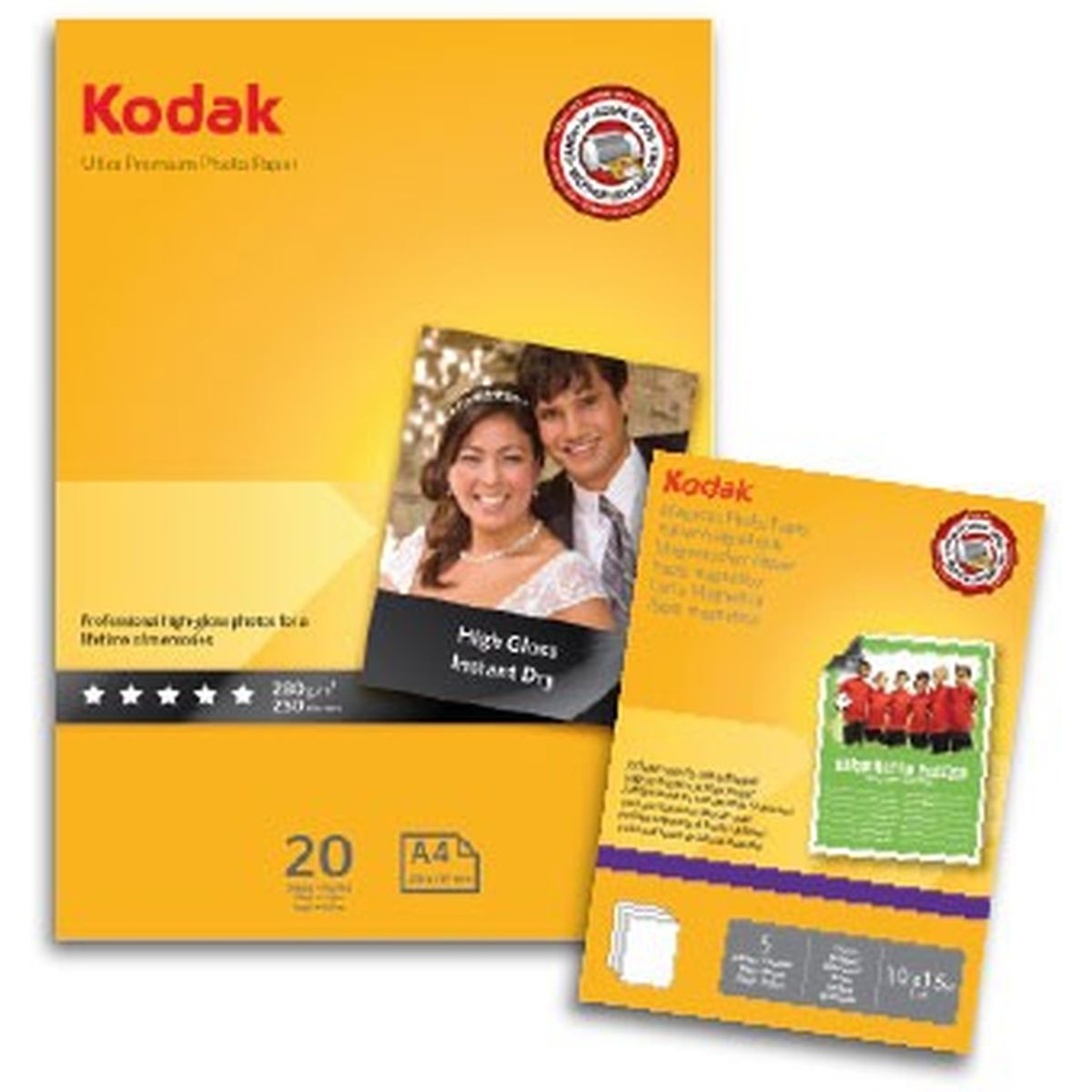 Kodak Photo Paper Ultra Premium Glans A4 with Promo Pac Foto