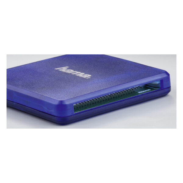 Hama USB-2.0-multi-kaartlezer. SD/microSD/CF. blauw - Afbeelding 4