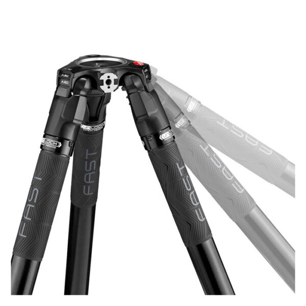 Manfrotto 504X & CF Fast Sing Leg Tripod - Afbeelding 11