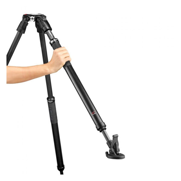 Manfrotto 504X & CF Fast Sing Leg Tripod - Afbeelding 10