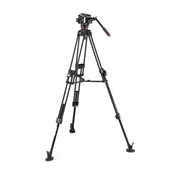 Manfrotto 504X & Alu Fast Twin Tripod - Afbeelding 2