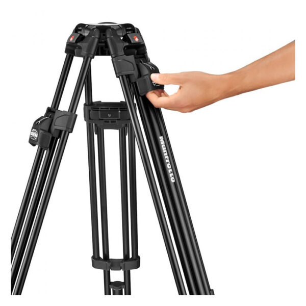 Manfrotto 504X & Alu Fast Twin Tripod - Afbeelding 10