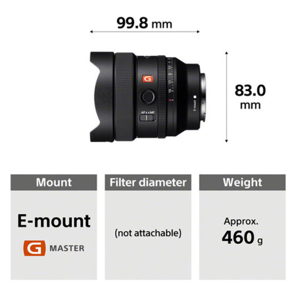 Sony SEL FE 14mm F1.8 G Master Prime - Afbeelding 8