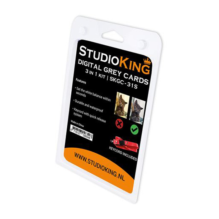 Studioking Digital Grey Card Grijskaart Foto Hafo