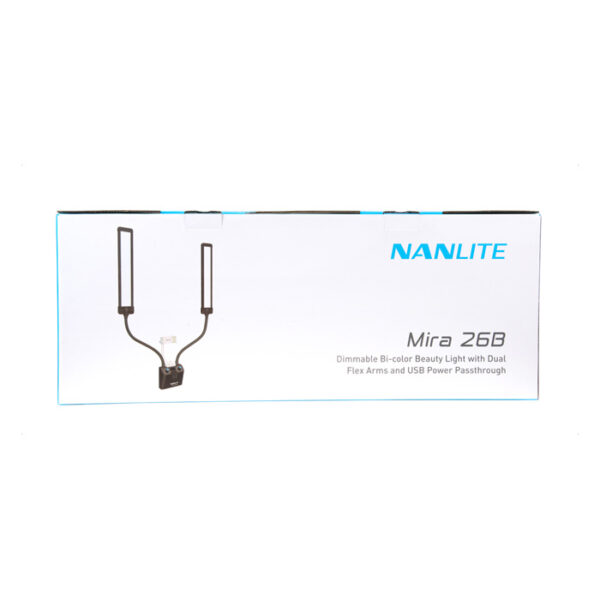 Nanlite Mira 26B Beauty Light (w/ light stand) - Afbeelding 3