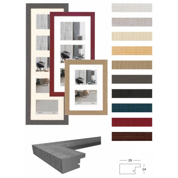 Walther Home Hout-Lijst 30x30 Grijs - Afbeelding 2