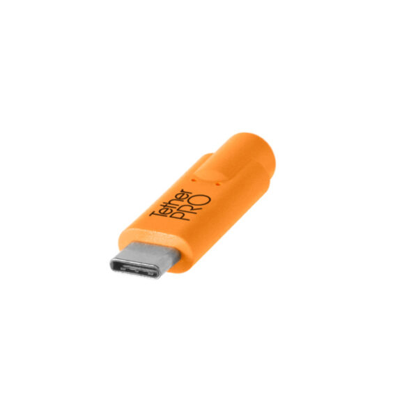 Tether Tools USB-C to 2.0 Micro- B 5-Pin 4,60m orange - Afbeelding 2